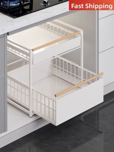 evesigar | Pull-Out Multi-Function Layered Drawer Organizer