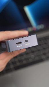 Acasis TBU405 ProM1 40Gbps USB4 SSD Enclosure - Intel® JHL7440 8TB NVMe Tool-Free 40GBs Transfer Multi-Cooling Full TB3/4 & USB4/3.2/2 Compatibility