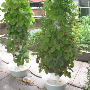 5-Tier Vertical Hydroponic Tower Vegetable Growing Machine Soilless Cultivation System Tower Garden Planting Pot for Home Farming