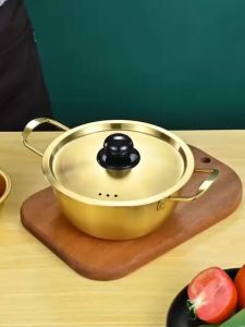 Nồi nấu mì Hàn Quốc inox cao cấp size 18cm