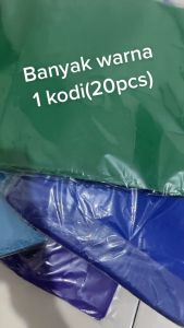 1 Kodi isi 20 Tas Kain Spunbond / Goodiebag model oval Ukuran S = 20x26 cm Kantong Souvenir Murah