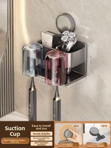 ZHIFAN | Suction Cup Toothbrush Holder for Wall Mounting