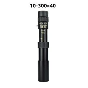 Kính Thiên Văn HD Zoom Một Mắt 10-300x40 Với Tầm Nhìn Ban Đêm Trong Điều Kiện Ánh Sáng Yếu Ống Nhòm Mạnh Mẽ Di Động Dùng Cho Săn Bắn Chuyên Nghiệp Tầm Xa