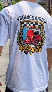 KAOS ATASAN OBLONG DEWASA PRIA/LAKI-LAKI LENGAN PENDEK DISTRO GAMBAR DEPAN BELAKANG KAOS VESPA-721