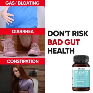ViteDox Food Supplement: 60 Billion Probiotics Capsules