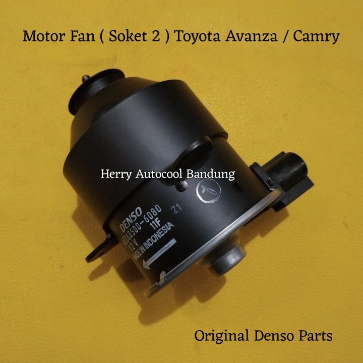 Motor Fan Radiator Toyota Avanza / Camry Model Soket - Original Denso ...