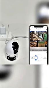 Camera Wifi Yoosee Q86 2 Mắt Trong Nhà Xoay 360 Độ Có Màu Ban Đêm - Hỗ Trợ Đàm Thoại 2 Chiều