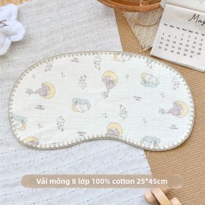 ANYOUBI | Khăn Lau Trớ Sữa Vải Muslin Cho Trẻ Sơ Sinh