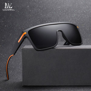 Louisville Kính Râm Phân Cực Kính Râm Tráng Gương Ngoại Cỡ Hình Vuông Siêu Nhẹ Cho Nam Nữ Gọng Kính Mắt Kính Râm Vuông Kính Râm Nam Du Lịch Kính Râm Thiết Kế Thương Hiệu Cho Nam Kính UV400 Câu Cá Lái Xe