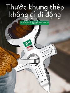 Thước Đo Thép Không Gỉ Cầm Tay Thước Đo Dây Tròn Lớn Chống Thấm Nước 30 Mét 100 Mét Thước Đo Xây Dựng Công Trình Không Gỉ