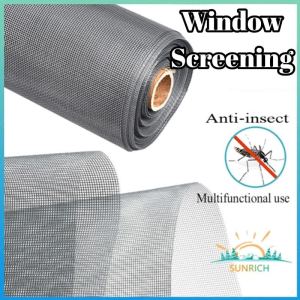 1/1.2/1.5*1M Window Screen Hanvit Plastic Screen Mosquito Screen Anti Mosquito Net Screen Window DIY