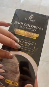 Hair Color Shampoo Penghitam Rambut Uban By My Iwe Shampoo ORIGINAL