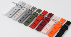 Silicone Sport Strap for Samsung Galaxy Watch FE 7 6 5 4 40mm 44mm Classic 43mm 47mm 42 46mm 5 LTE /Pro 45mm 20mm Quick Release Rubber Breathable Band Accessories Tali Jam Tangan Smartwatch for Amazfit Bip/Huawei Watch 42mm/Garmin/Aolon