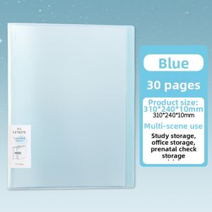 deli | Transparent Office & Student Organizing Document Folder