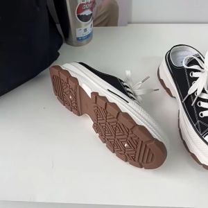 Sepatu Sneakers Selop Kanvas Wanita Premium Korea Style YS 2407