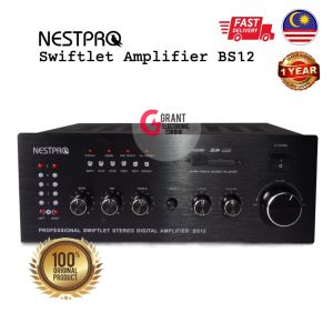 Nestpro BS12 Swiftlet Professional Amplifier for Swiftlet Farming (Rumah Burung Walet/Walit)