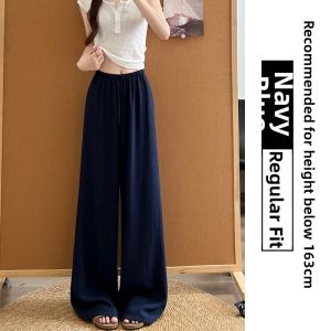 LANMENGYA | Womens Cotton-Linen Loose Casual Pants