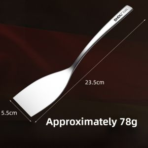 Stainless Steel 316 Non-Stick Cooking Spatula for Fried Fish Steak Stir-Fry Omelette Iron Plate Cooking Kitchen Utensil