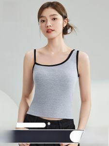 MiiOW | Áo ba lỗ không tay thiết kế vai không đối xứng MiiOW Cat Person dành cho nữ mùa hè 2025 Áo ba lỗ ngọt ngào ôm vừa vặn