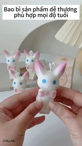 Nến thơm tạo mô hình chú mèo dễ thương Chillme handmade decor làm quà tặng trang trí dễ thương
