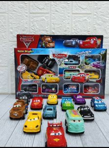 Mainan Anak Mobil Mobilan Cars Set Super Racing Cars 3 12PCS Pull Back