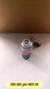 Khò Gas 1300 Độ Bằng Đồng Nguyên Khối Độ Bền Cao Có Vòng Xoay Điều Chỉnh Nhiệt Độ - Khò Lửa Mini 733