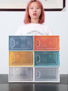 Drawer Type Side Opening Shoe Box
