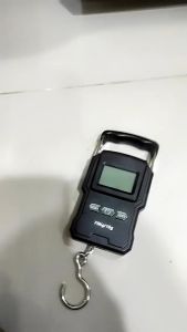 Taffware Digipounds Timbangan Gantung digital 75kg charger Koper Tas ikan Scale 0.01kg WH A27