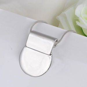 Minimalist Jewelry Clavicle Round Pendant Necklaces Women Chain Collares Fashion Jewelry OL Bijoux ras de cou