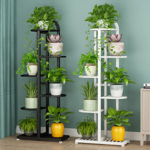 Luxurious Multi-Layer Iron Art Plant Stand Indoor Living Room Green Ivy Flower Stand Balcony Succulent Hoya Floor Plant Pot Rack