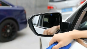 2pcs Car Rearview Mirror Infinity Small Round Mirror 360 Degree Reversing Blind Spot Mirror