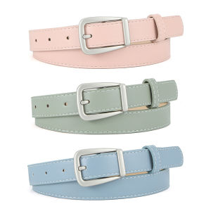 Decorative Belt for Women Brown Leather