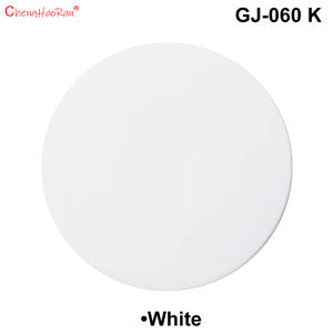 5PCS Silicone 10cm Round Coaster Creative Simple Style Candy Color Waterproof Slip And Anti Scalding Odorless Home Decoration