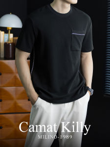CAMAT KILLY | Áo Thun Nam Cổ Tròn Tông Màu Sang Trọng Tay Ngắn