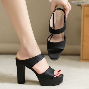 DIANCHA | High Heel Wedge Sandals