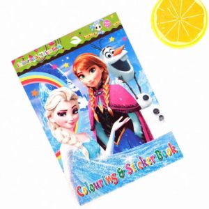 Colouring Book Buku Warna Cartoon Characters A6 16 pages Party Gift Party Pack