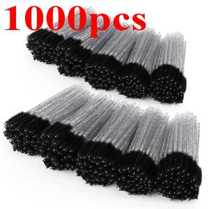 Wholesale Bulk 100/500/1000pcs Colorful Disposable Eyebrow Spoolies Mascara Wands Eye Lash Extension Eyelash Brush Beauty Tools