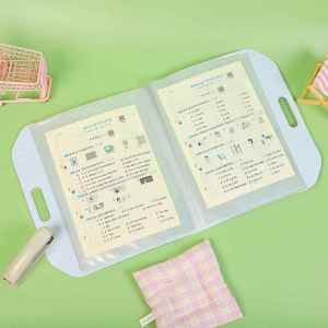 Portable A4 Pregnancy Check Report Folder Large Size Plastic File Folder for Collecting Maternity Examination Documents
