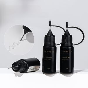 Trendy Nail Art UV Three-Dimensional Transparent Carved Crystal Glue High Hardness Mold Specialized Glue Disposable Transparent Phototherapy Plastic