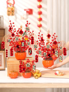 Moving Celebration Decorative Pomegranate Ornament Housewarming Ceremony Supplies Gift Set New Home Decoration Pomegranate Design