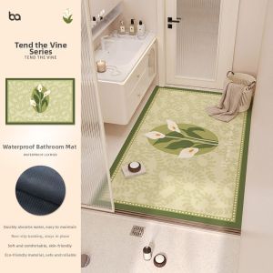 BEIAISI | Water Absorbent Slip Resistant Diatomite Doormat Large Size
