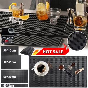 Bar Rubber Mat PVC Pad Kitchen Placemat / Dining Mat Rubber Pvc Mat / Anti-slip Bar Rubber Mat / Waterproof Non-slip Rubber Bar Mat