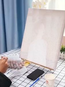 Nanafine【🚀Thai Shipping】🖼️✨30X40CM ระบายสีตามตัวเลข ภาพวาดตกแต่งอะคริลิก ของขวัญเด็ก กระตุ้นจินตนาการ มีให้เลือกหลายแบบ Home Wall Decor Painting By Numbers