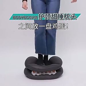 DiyHomeIpoh All-round Sleep Pillow Egg Sleeper Memory Foam Soft Orthopedic Neck Pillow Pain Release 3D Neck Micro Airball Pillow Deep Sleep