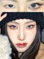 1 PASANG BULU MATA PALSU Pesta liar Transparent Stem 1 Pasang Bulu Mata Palsu/ BULU MATA FOX EYE / Eyelash Extension / Lem Bulu Mata eyelash/ sekotak isi 1pasang/ natural look. 