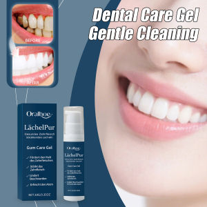 oralhoe | Dental Care Gel Gentle Cleaning Remove Tooth Stains Soothe Gums Protect Tooth Enamel Preventing Gum Recession Gum Care Gel 10g