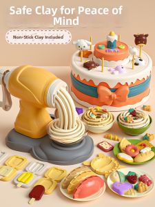 XIDIQI | Non-Toxic Play Dough Ice Cream Noodle Making Set