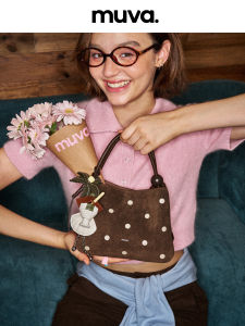 muva | Cute Retro Polka Dots Bag