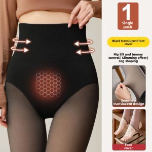FENGTING | Waterlight Tights Autumn Winter Tights High Waist Tummy Control
