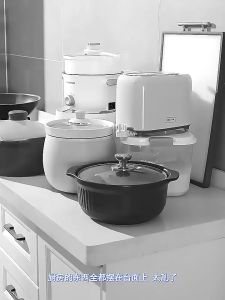 Free Installation Folding Kitchen Cabinet Multi-layer Microwave Storage Rack Space Saving Metal Organizer Kitchen Furniture